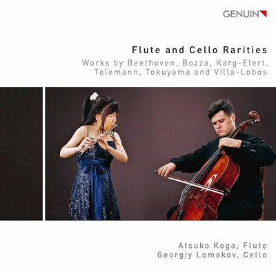 Atsuko Koga | Georgiy Lomakov   Flute and Cello Rarities CD