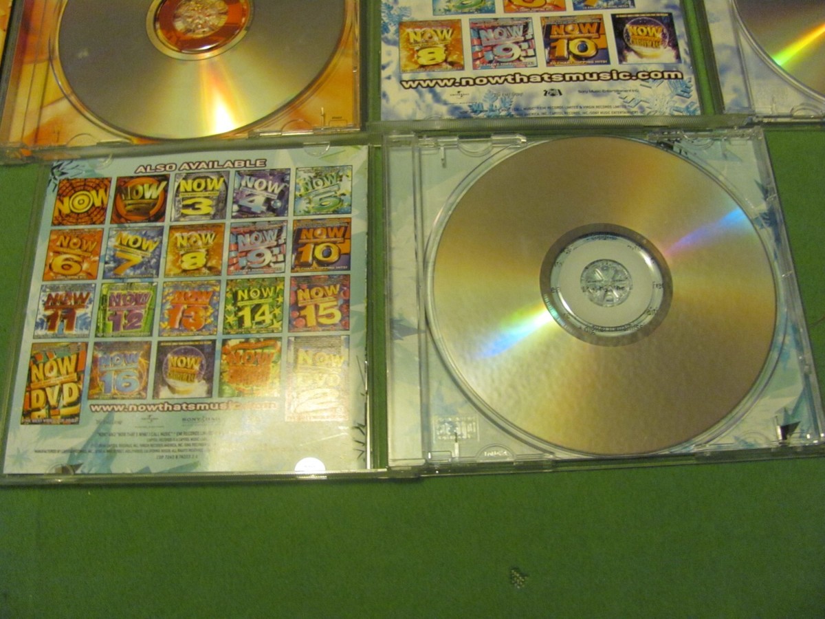 Lot of 5 Now That's What I Call Music! # 3, 4, 6, 11, 17 CDs
