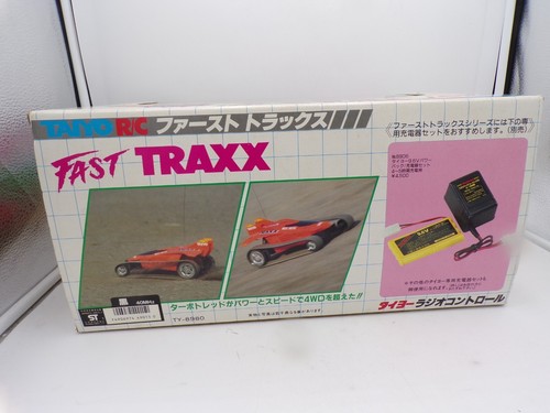 RARE! 90's Taiyo Japan 9.6V Fast Traxx RC Black Pink Buggy 40MHZ MIB Tyco - Picture 3 of 18