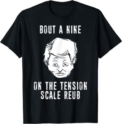 NEW Limited Ugly The Burbs Tension Scale Reub Artwork  Unisex T-shirt USA S -XXL