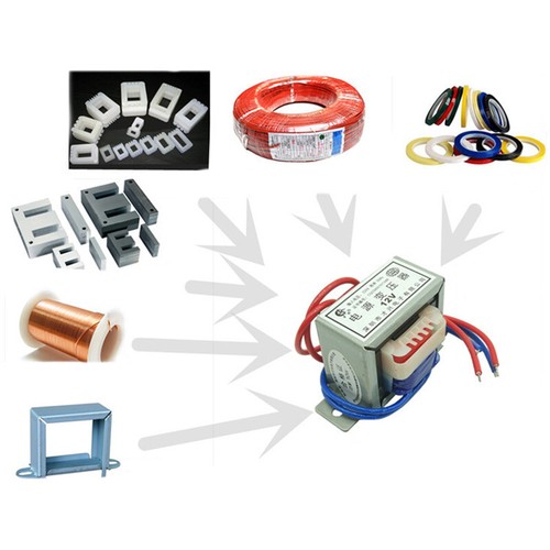EI28 1W/2W/3W/5W Power Transformer 220V TO 6V/7.5V/9V-220V Output AC Single/Dual - Picture 4 of 10