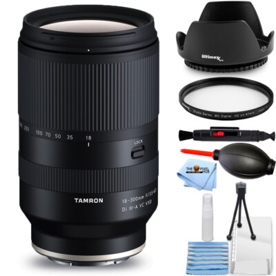 Tamron 18-300mm f/3.5-6.3 Di III-A VC VXD Lens for Sony E-Mount
