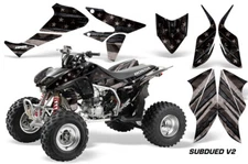 ATV Graphics kit Sticker Decal for Honda TRX450ER 2004-2012 Subdued Flag