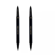 2 X Tarte Double Take Eyeliner  Liquid/Gel Eyeliner Full Size BLACK Pack of 2 
