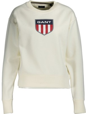 NEU ! GANT Damen Sweatshirt  Art. 4203635  eggshell Gr. M