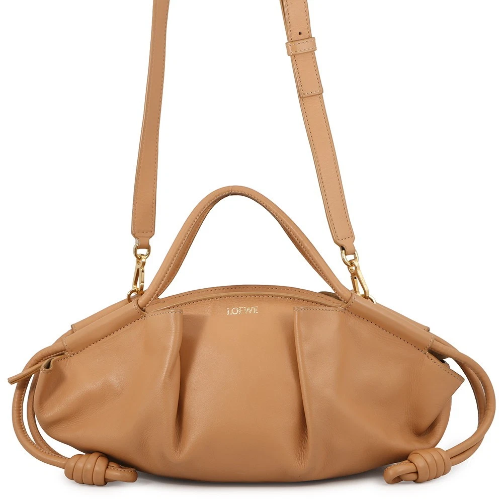 Loewe — LOEWE Paseo 2WAY Bag Size Small Leather warm dessert A709P48X02 2586