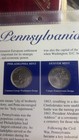 Georgia, Pennsylvania & New Jersey State Quarters Boards P & D Uncirculated 25C — photo 2