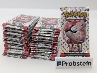 Lot (36) Pokemon TCG Scarlet & Violet 151 Booster Packs SEALED