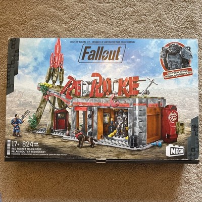 Fallout Red Rocket Truck Stop Mega Bloks Building Block Set Gift New/Sealed