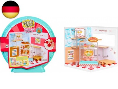 MGA's Miniverse Make It Mini Spaces Pizza Shop - Inklusive 1 Packung, BAU-Set,