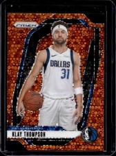 2024-25 Panini Prizm Klay Thompson Fast Break Orange #/125 Mavericks