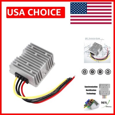 High-Efficiency 12V to 19V 5A Waterproof Voltage Regulator for Electronics