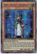 1st Ed Ultra Rare Noble Knight's Spearholder BROL-EN019 Brothers of Legend