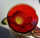 5" Amberania Crackle Pitcher/creamer — photo 6