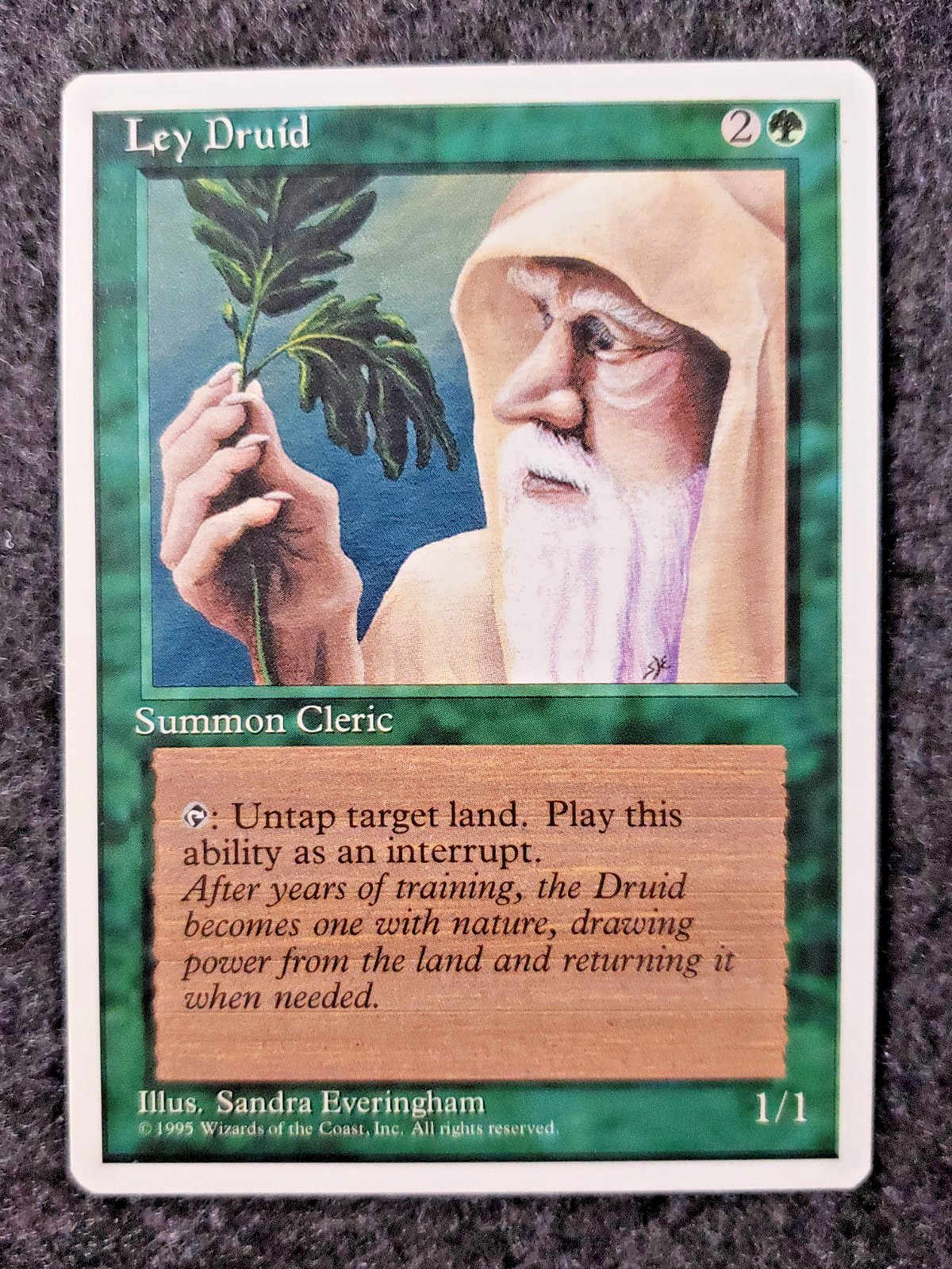 Ley Druid Magic: 4th Edition 1995 Lightly Played ................(DS3D1L9)