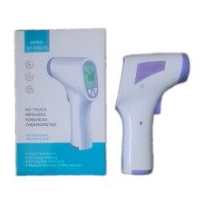 New in box No Touch Infrared Forehead Thermometer, High Fever Alarm LCD Dispkay