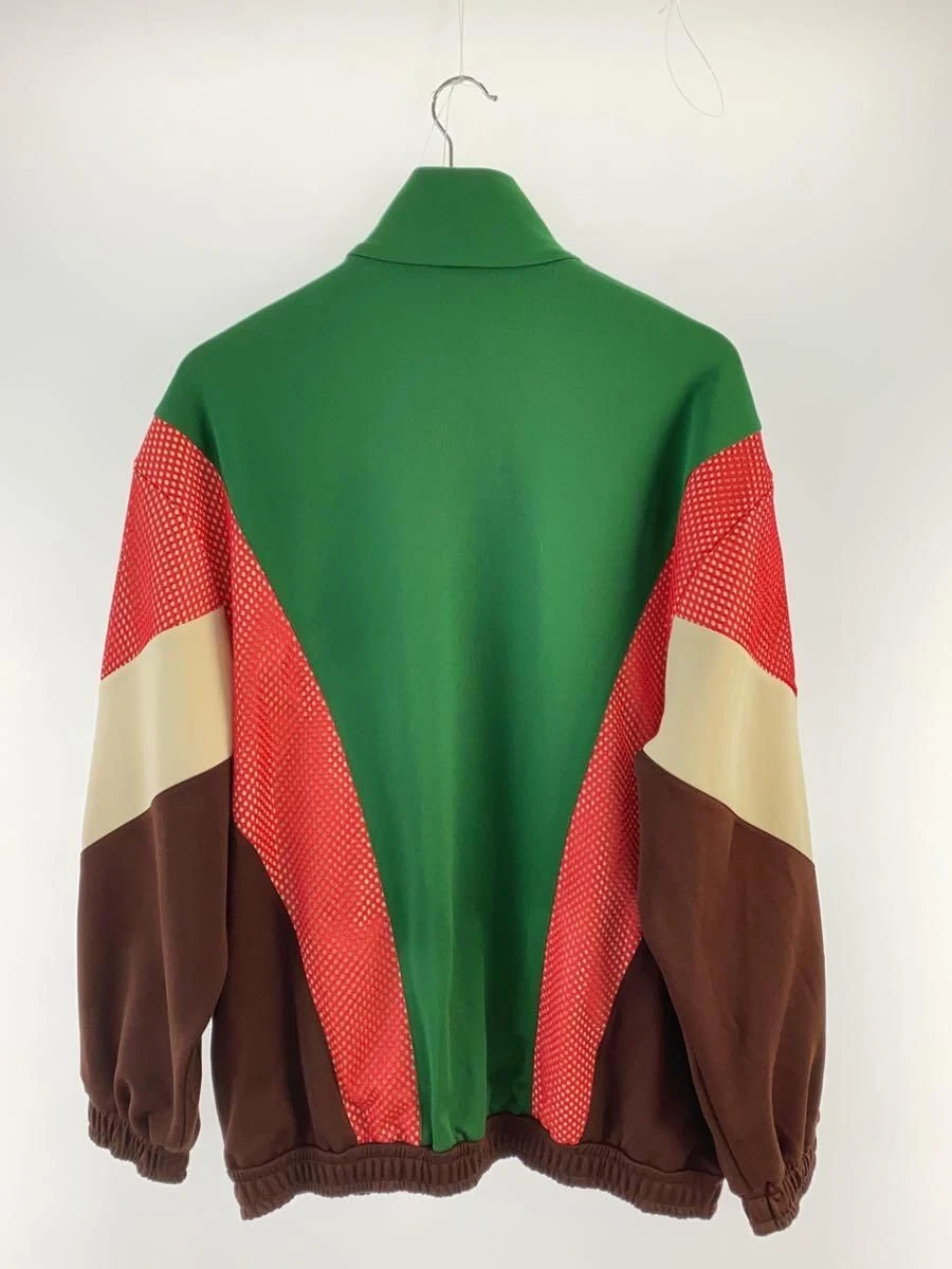 GUCCI altra giacca S poliestere verde modello totale usata