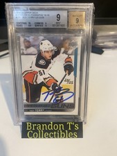2018/19 UD TROY TERRY YOUNG GUNS BUYBACK AUTO ROOKIE CARD BGS 9!!/25. rookie card picture