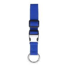 Add A Bag Luggage Straps with Spring O-Ring and Metal Buckle, Blue