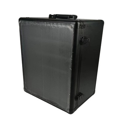 Hochwertiges Aluminiumlegierung Miniaturen Etui mit 6 Tabletts