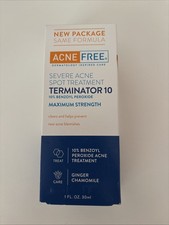 AcneFree Terminator 10 Severe Acne Spot Treatment - Max Strength -