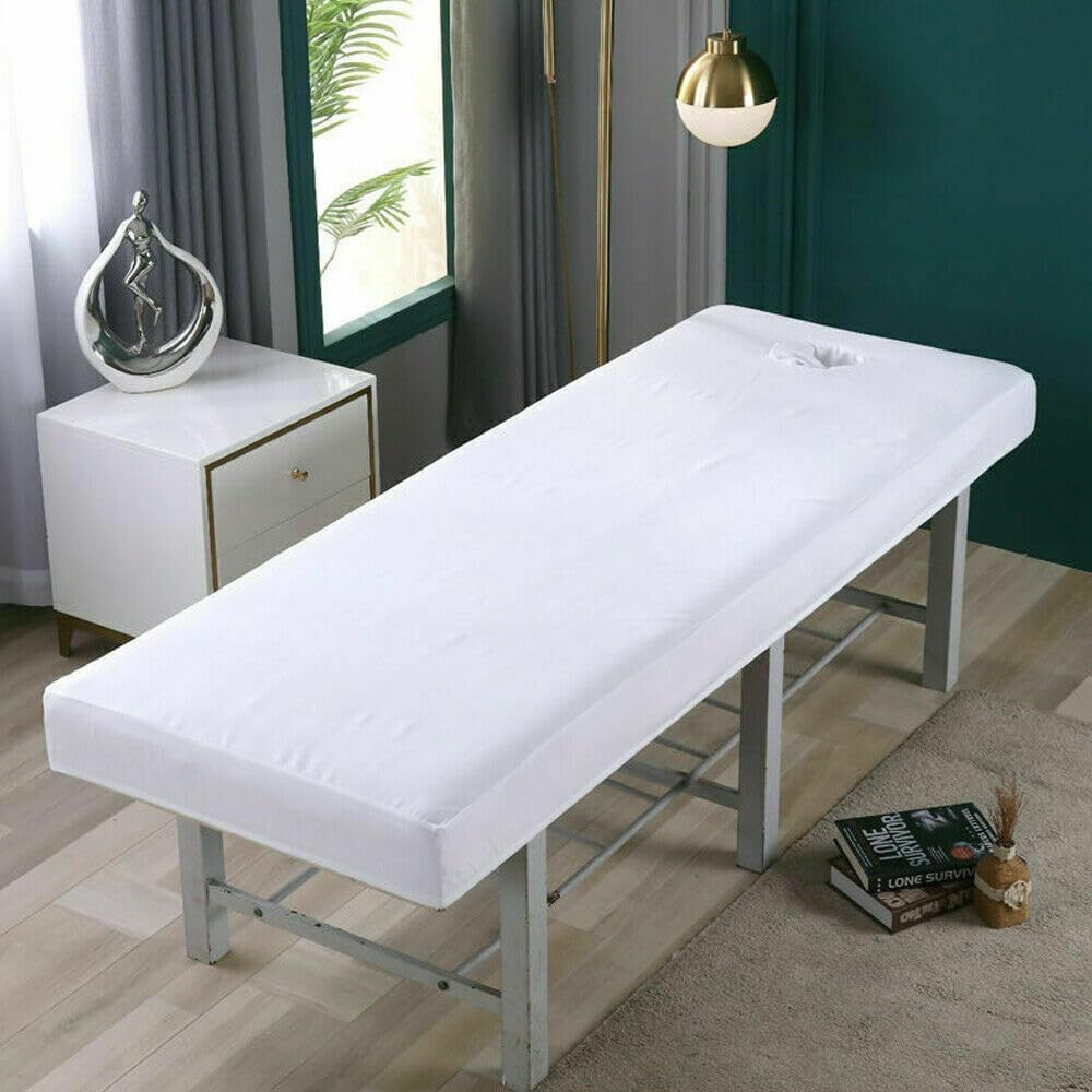 Yunzhou Lenzuolo Lettino Massaggio con Foro Viso - Lavabile Professionale