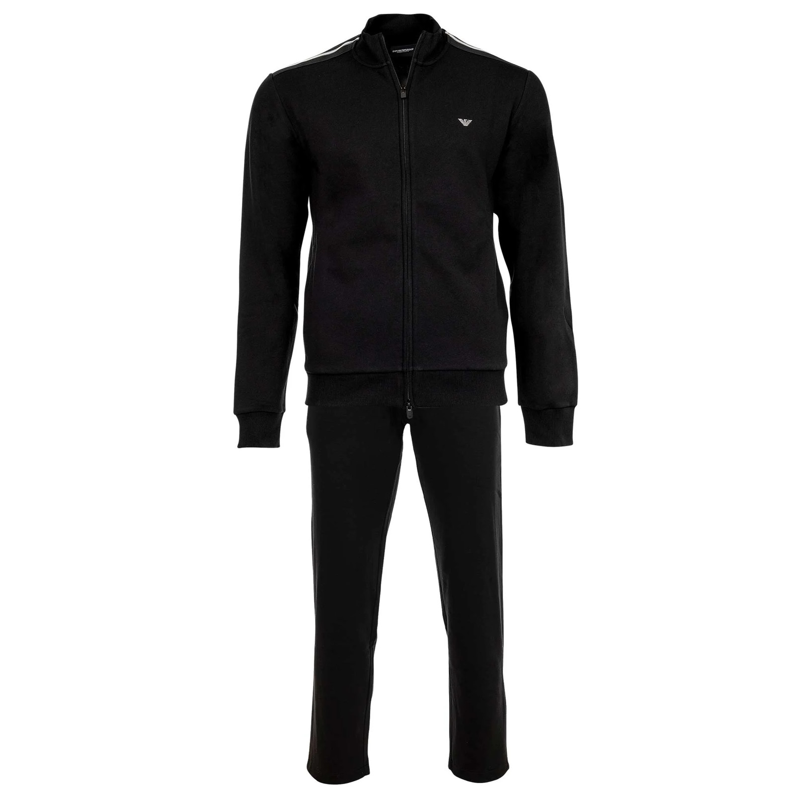 EMPORIO ARMANI Pigiama Uomo con Giacca Zip - BASIC TERRY, Full Zip Tracksu...