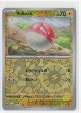 Pokemon Paldea Evolved 066/193 Voltorb Reverse Holo