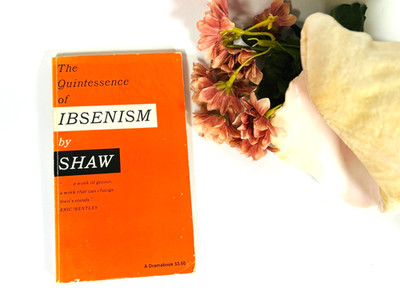 The Quintessence of Ibsenism by Bernard Shaw (1st Dramabook Edition) 1957 PB Boo