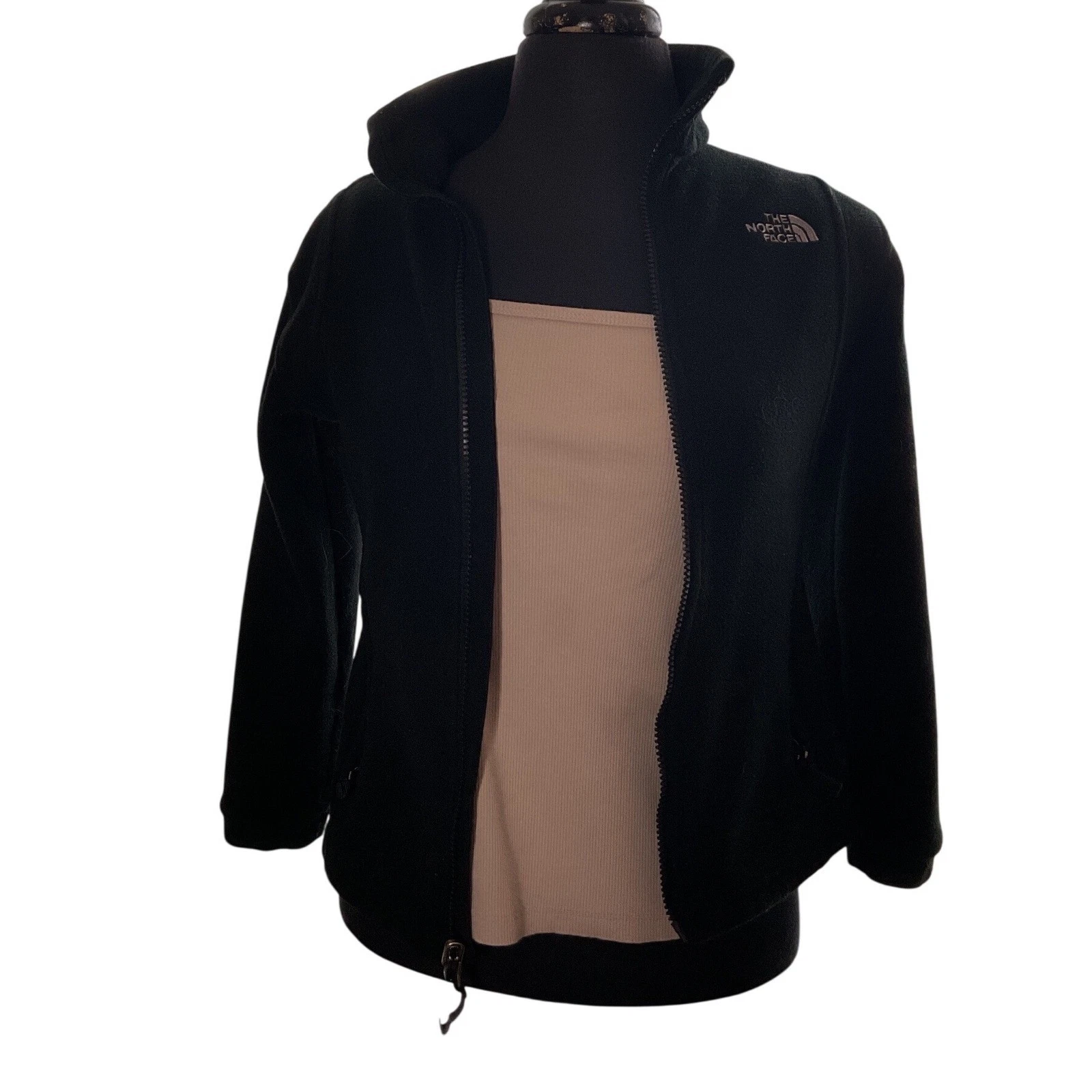 The North Face Girls Fleece Jacket Black Full Zip Size M Medium
Opens in a new window or tab