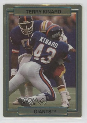 1989 Action Packed Test Issue Terry Kinard #14