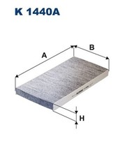 Innenraumfilter FILTRON K 1440A Aktivkohlefilter für VW ID E11 E12 E21 E39 Buzz
