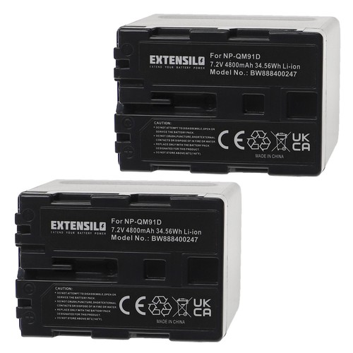 Vhbw - 3 X Batteria Vhbw 600mah Per Videocamera Fotocamera Sony Hdr Xr350e Dcr Sx50e Dcr Dvd310e Dcr Sx34e Hdr Xr350ve Dcr Sx60e Dcr Dvd410e 4250667380304
