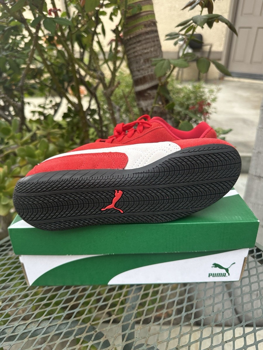 PUMA Speedcat Og Lace Up Mens Red Sneakers Casual Shoes 398846-02
