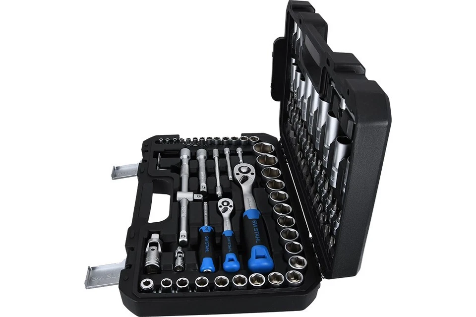 SW STAHL Jeu de clés à douilles, 1/4", 1/2", 97 pièces - Photo 4/4