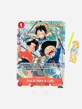 Ace & Sabo & Luffy (Alternate Art) OP13-007 Carrying on His Will Foil