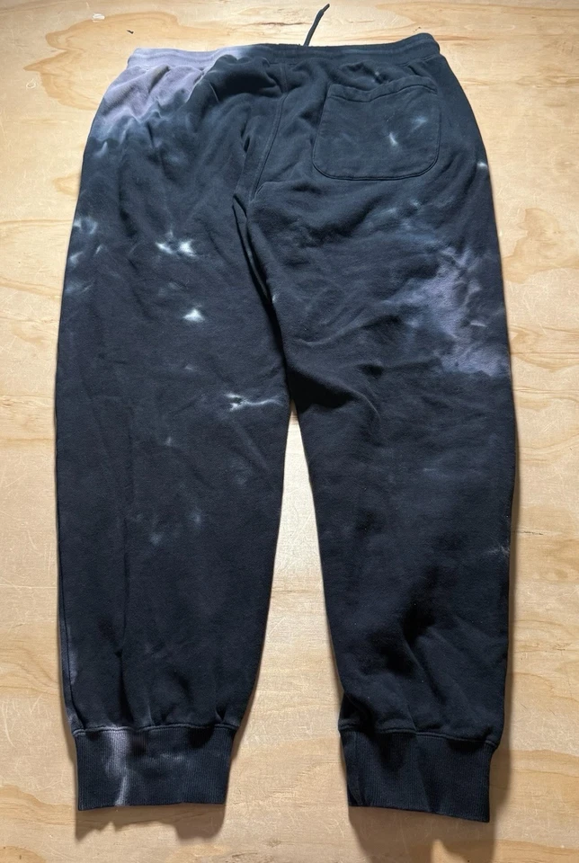 Pantalones deportivos A5719 RVCA "Tonally Tie Dye" (negro mármol tie dye) pantalones de lana XL Foto 2 de 4