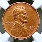 1911-S Lincoln Wheat Cent MS/UNC Scarce