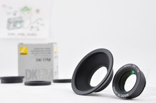  Mint in Box Nikon DK-17M DK-19 Magnifying Viewfinder Eyepiece x1.2 Japan 3568