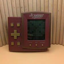 Vintage Hasbro Scrabble Express Handheld Electronic Game 1999 (Tested Working)