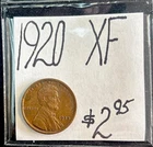 1920 Lincoln Wheat Cent (XF) Extra Fine Condition! Coins