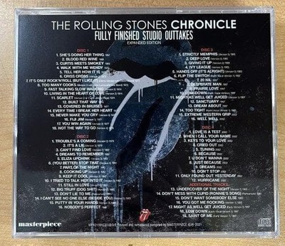 ローリングストーンズFULLY FINISHED STUDIO OUTTAKES The Rolling Stones Chronological Fully Finished Studio Outtakes