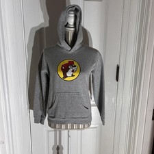 Buc-ees Youth Large Sweatshirt Beaver S224 Hooded