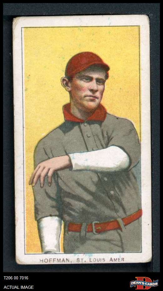 1909 T206 Danny Hoffman St. Louis Browns 1.5 - FAIR