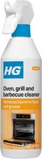 HG Oven, Grill & BBQ Cleaner Spray & Removes Baked On Food & Grease 500ml *NEW*