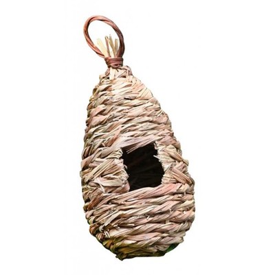 Handgewebtes Stroh-Vogel-Nest-Haus, Das Gras-Höhle Ausbrütet
