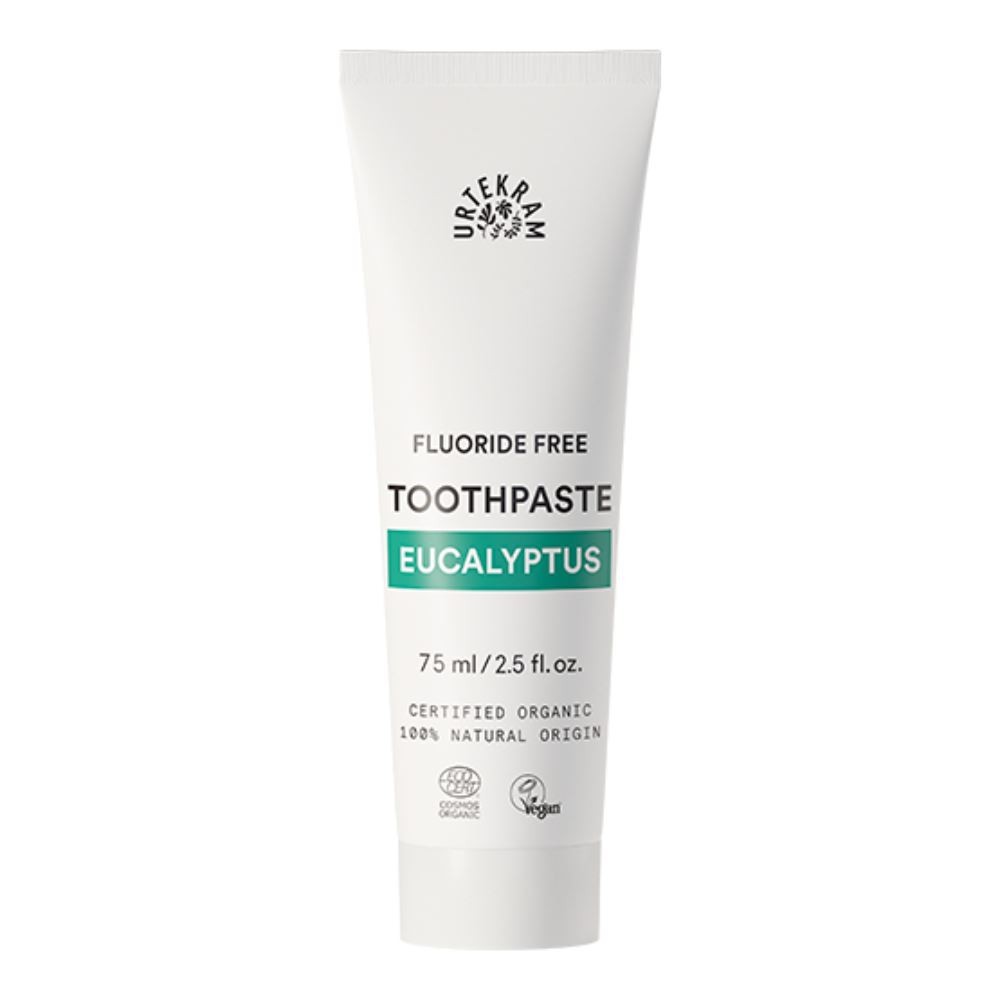 Urtekram White Organic Eucalyptus Toothpaste - 75Ml - Image 4