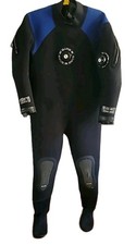 Bare D6 Pro Dry, Suit Diving  XXLSHORT Booties/2 Hoods/Gauges/Stow Bags & More!