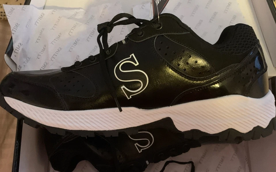 SMITTY BBS-FS2 Baseball Umpire Field Shoes Black / White Size: 14 New in Box - Image 3 of 4