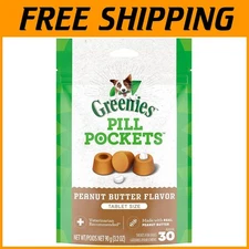 Pill Pockets Treats for Dogs - Peanut Butter Flavor